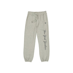 New York Yankees Relaxed Heather Gray Fleece Pants