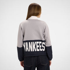 New York Yankees Leisure Women's Full-Zip Sweatshirt