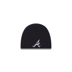 Atlanta Braves Mini Fan Kids Skull Knit Hat