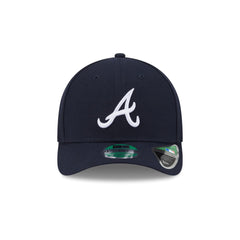 Atlanta Braves Road Authentic Collection 9FORTY M-Crown Snapback Hat