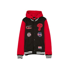Philadelphia Phillies Throwback Black Jacket