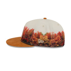 Chicago Cubs Fall Forest Retro Crown 9FIFTY Adjustable Hat