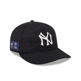 New York Yankees Navy Merino & Cashmere Moon Retro Crown 9FIFTY Adjustable Hat