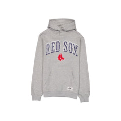 Boston Red Sox Heather Gray Varsity Hoodie