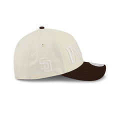 San Diego Padres Two Tone Chrome Women's 9FORTY M-Crown A-Frame Snapback Hat