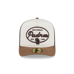 San Diego Padres Chrome 59FIFTY Fitted Trucker Hat