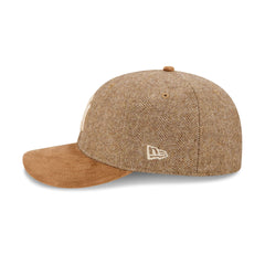 New York Yankees Moon Brisbane Moss Brown Visor 59FIFTY Fitted Hat