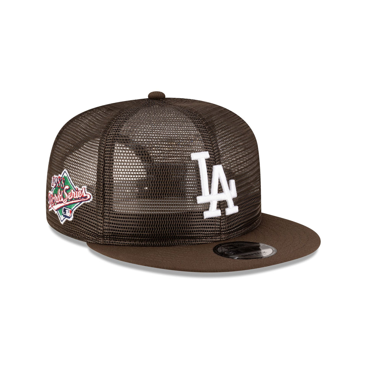 Los Angeles Dodgers Chocolate Mesh 9FIFTY Snapback Hat