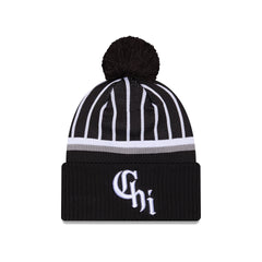 Chicago White Sox City Connect Pom Knit Hat