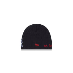Atlanta Braves Mini Fan Kids Skull Knit Hat