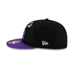 Colorado Rockies Jackie Robinson Day 2025 Retro Crown 9FIFTY Snapback Hat