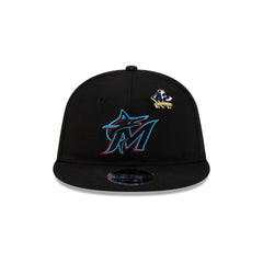 Miami Marlins Jackie Robinson Day 2025 Retro Crown 9FIFTY Snapback Hat