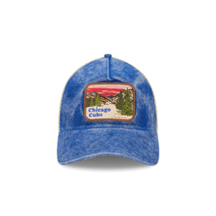 Chicago Cubs Vintage Landscape 9TWENTY A-Frame Trucker Hat