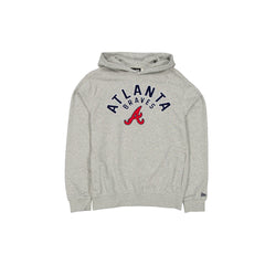 Atlanta Braves Sport Night Heather Gray Hoodie