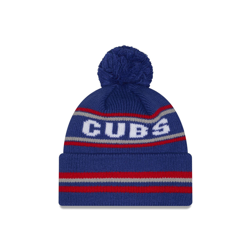 Chicago Cubs Classic Pom Knit Hat