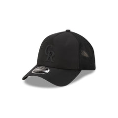 Colorado Rockies 2026 Batting Practice Black 9FORTY APEX Trucker Hat
