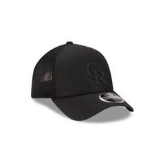 Colorado Rockies 2026 Batting Practice Black 9FORTY APEX Trucker Hat