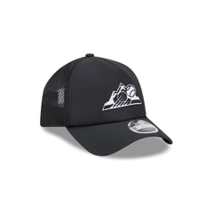Colorado Rockies 2026 Batting Practice Alt Black 9FORTY APEX Trucker Hat