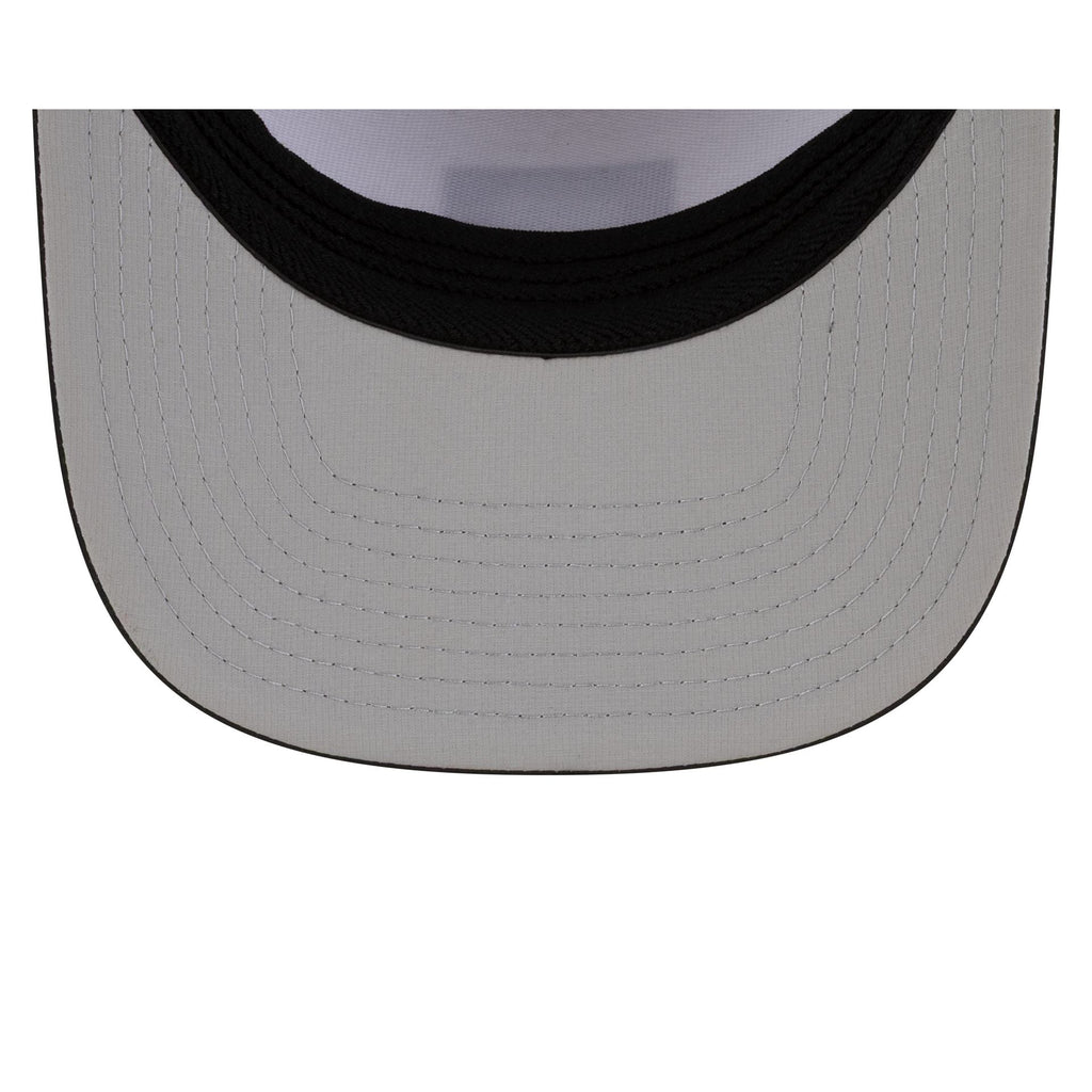 Arizona Diamondbacks 2026 Clubhouse Black & White Split Panel 9SEVENTY Stretch-Snap Hat