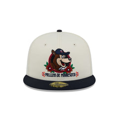 Minnesota Twins Day of the Dead Sugar Skull Mascot 59FIFTY Fitted Hat