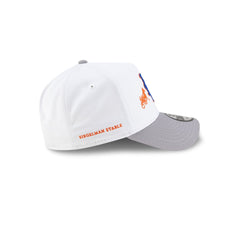 Siegelman Stable x New York Mets Gray Visor 9FORTY A-Frame Snapback Hat