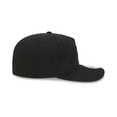 San Diego Padres All Black Scripted 19TWENTY Adjustable Hat
