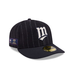 Minnesota Twins Pinstripe Merino & Cashmere Moon 59FIFTY Fitted Hat