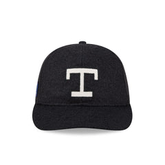 Texas Rangers Navy Merino & Cashmere Moon Retro Crown 9FIFTY Adjustable Hat
