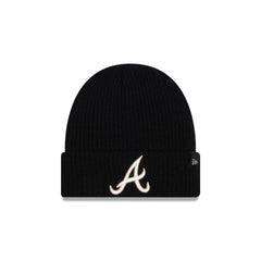 Atlanta Braves Cashmere Black Cuff Knit Hat