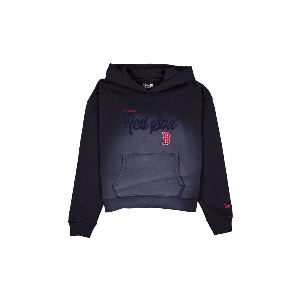 Boston Red Sox Women's Washed Cropped Hoodie