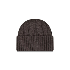 Los Angeles Dodgers Short Cuff Cable Knit Gray Beanie Hat
