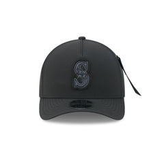 Alpha Industries x Seattle Mariners Nylon Black 9FORTY M-Crown A-Frame Snapback Hat