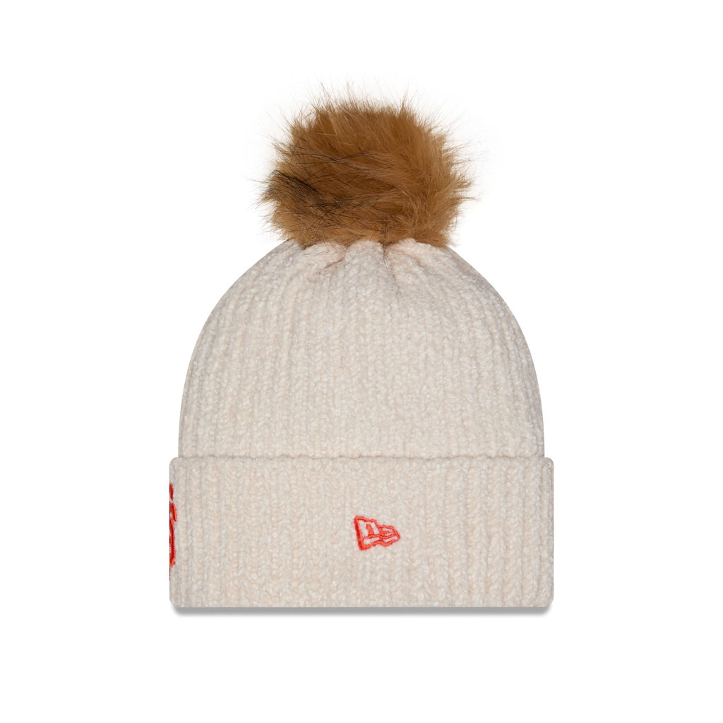 San Francisco Giants Women's Sandy Linen Pom Knit Hat