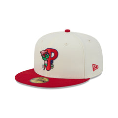 Philadelphia Phillies Deceptor Chrome White 59FIFTY Fitted Hat