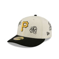 Pittsburgh Pirates Floral Outline 59FIFTY Fitted Hat