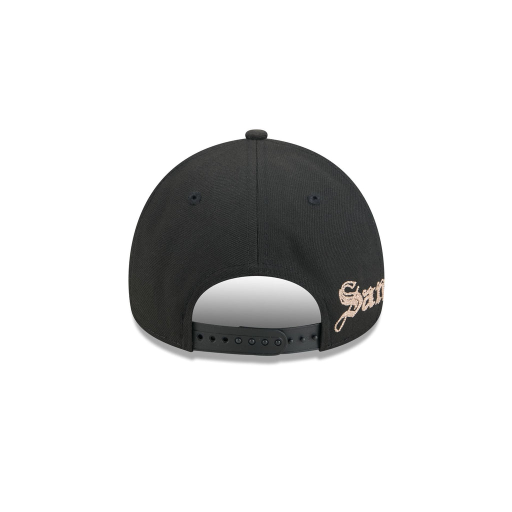 San Diego Padres Gothic Lettering 9FORTY A-Frame Snapback Hat