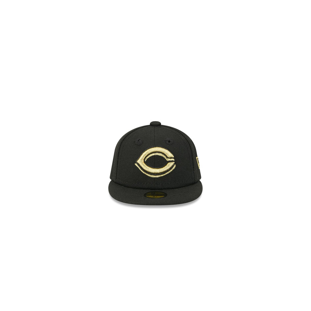 Cincinnati Reds Gold Logo Mini 59FIFTY Fitted Hat