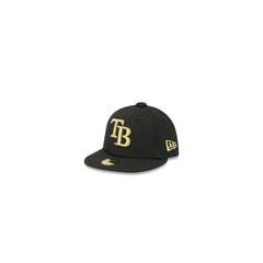 Tampa Bay Rays Gold Logo Mini 59FIFTY Fitted Hat