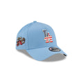 Los Angeles Dodgers Red. White & Blue 9FORTY A-Frame Snapback Hat