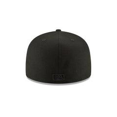 Chicago White Sox Blackout Basic 59FIFTY Fitted Hat