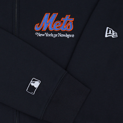 New York or Nowhere x New York Mets Youth Black Full-Zip Hoodie