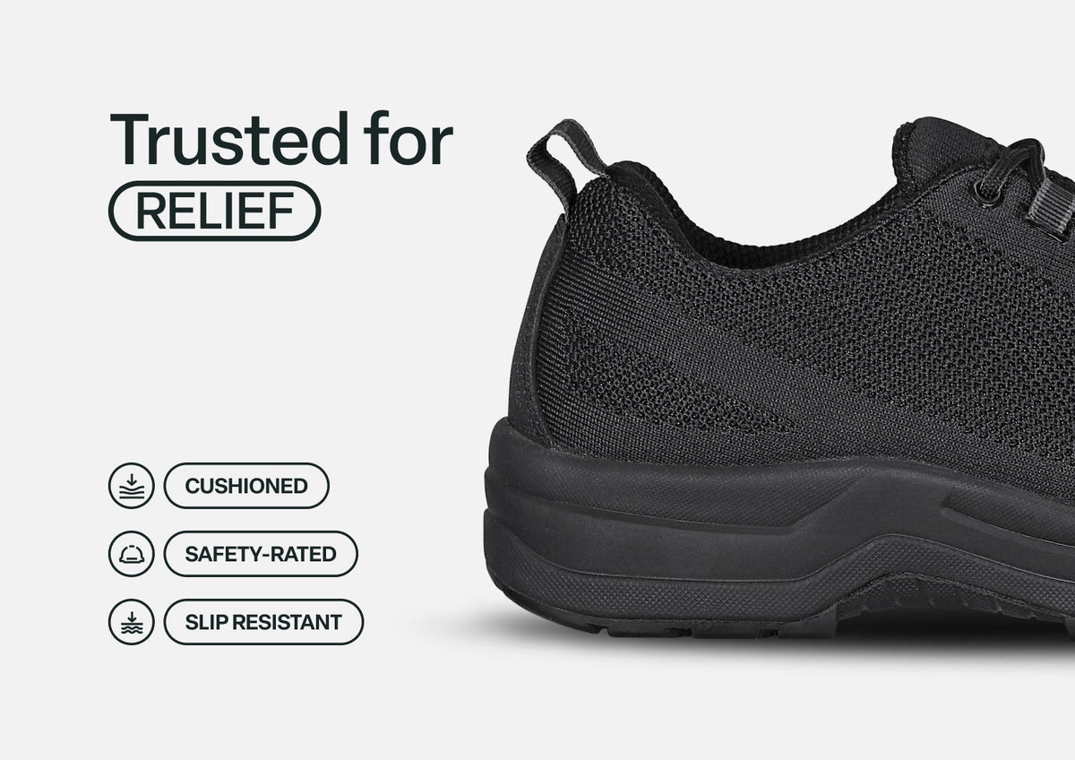Cobalt Work Shoes - Black